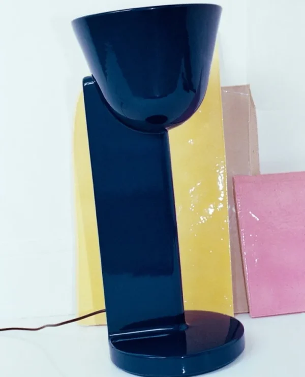 Artemide Tischlampen-Flos Céramique Up Tischleuchte, Marineblau