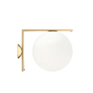 Flos Wandleuchten | Deckenleuchten-IC C/W2 Wand/Deckenleuchte, Messing