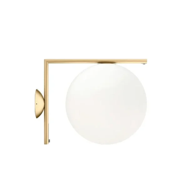 Flos Wandleuchten | Deckenleuchten-IC C/W2 Wand/Deckenleuchte, Messing