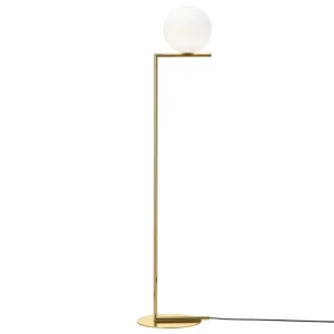 Artek Stehleuchten-Flos IC F1 Stehleuchte, 24K-Gold