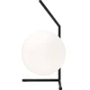 TIPTOE Tischlampen-Flos IC T1 Tischleuchte, niedrig, schwarz