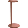 ferm LIVING Tischlampen-Flos Oblique Tischleuchte, 2700 K, Rostrot