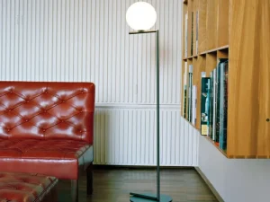 Lundia Stehleuchten-Flos Stehleuchte IC F1, Messing