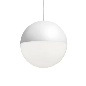 Audo Copenhagen Deckenleuchten-Flos String Light Sphere Head Leuchte, 12 m Kabel, Weiß