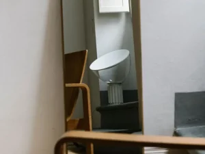 Flos Tischlampen-Taccia Tischleuchte, klein, Mattweiß