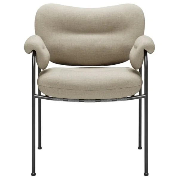 Carl Hansen & Su00f8n Sitzgelegenheiten-Fogia Bollo Stuhl, Lido 16 Beige - Schwarz