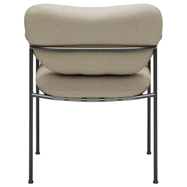 Carl Hansen & Su00f8n Sitzgelegenheiten-Fogia Bollo Stuhl, Lido 16 Beige - Schwarz
