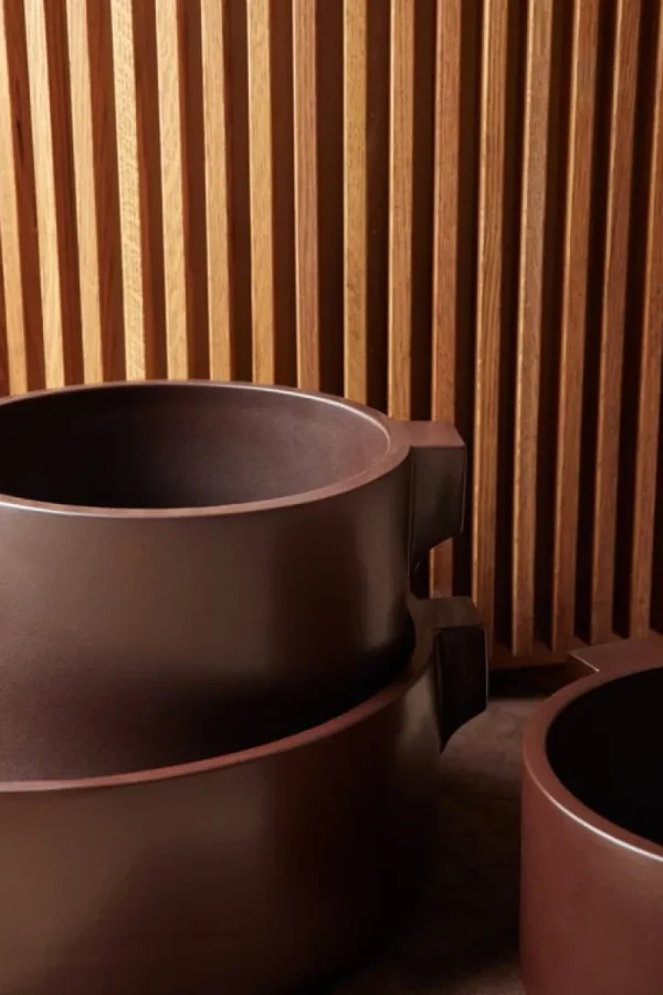 Fogia Indoor-gardening^Ceramics Untersetzer, Braun