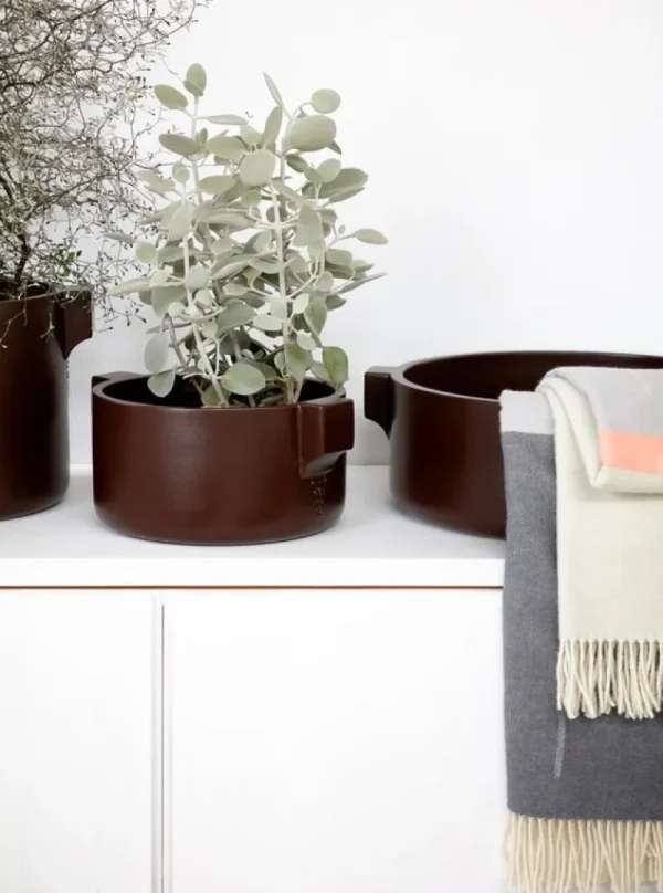 Fogia Indoor-gardening^Ceramics Untersetzer, Braun