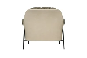 HAY Sitzgelegenheiten-Fogia Lyra Sessel, schwarzer Stahl - Braun Kvadrat Safire 0001