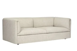 Fredericia Sofas Und Liegen-Fogia Retreat Sofa, Eiche lackiert - Beige Barnum Sand 02