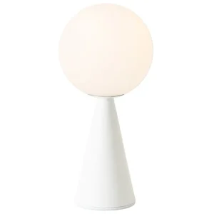 Magis Tischlampen-FontanaArte Bilia Mini Tischleuchte, weiß