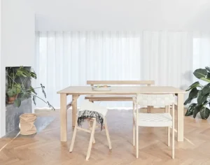 TON Sitzgelegenheiten-Form & Refine Angle faltbarer Hocker, Eiche