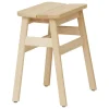 Artek Sitzgelegenheiten-Form & Refine Angle Hocker, 45 cm, Buche