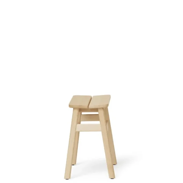 Artek Sitzgelegenheiten-Form & Refine Angle Hocker, 45 cm, Buche
