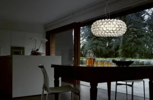 Moooi Deckenleuchten-Foscarini Caboche Plus Pendelleuchte, mittel, dimmbar, klar