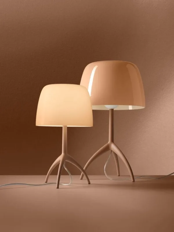 Muuto Tischlampen-Foscarini Lumiere 30th Tischleuchte, groß, Cipria