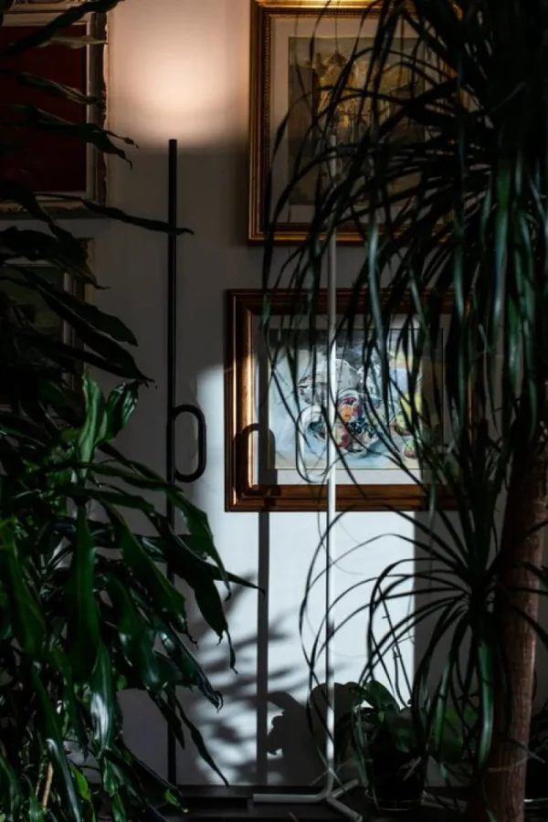 Flos Stehleuchten-Foscarini Tobia Stehleuchte, Schwarz