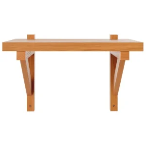 Verso Design Regale-Frama Bracket Regal, klein, warmes Braun - Kiefernholz