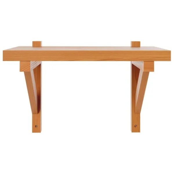 Verso Design Regale-Frama Bracket Regal, klein, warmes Braun - Kiefernholz