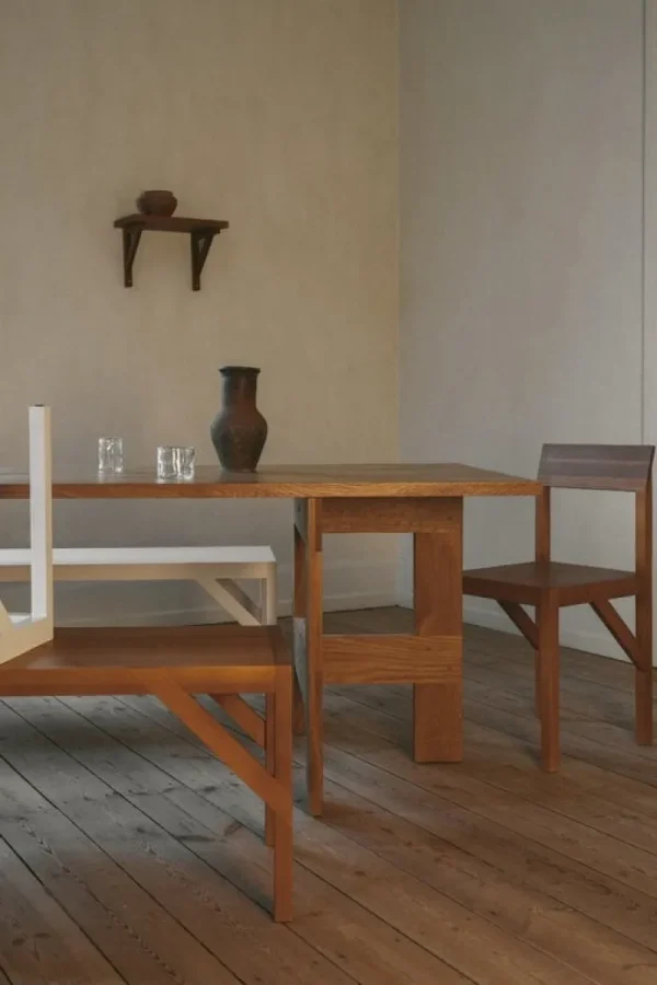 Verso Design Regale-Frama Bracket Regal, klein, warmes Braun - Kiefernholz