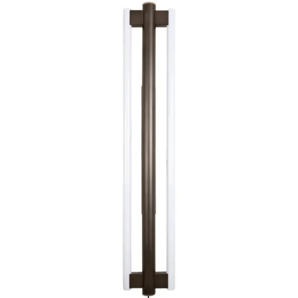 Flos Wandleuchten-Frama Eiffel Doppelwandleuchte, 100 cm, Schwarz