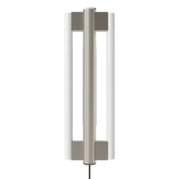 Michael Anastassiades Wandleuchten-Frama Eiffel Double Wandleuchte, 50 cm, Edelstahl