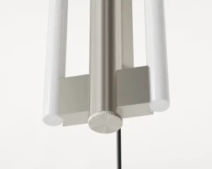 Michael Anastassiades Wandleuchten-Frama Eiffel Double Wandleuchte, 50 cm, Edelstahl