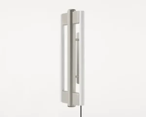 Michael Anastassiades Wandleuchten-Frama Eiffel Double Wandleuchte, 50 cm, Edelstahl