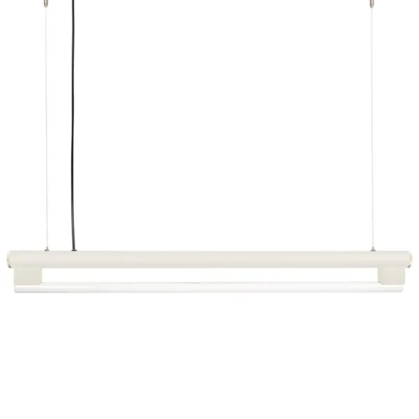 Stilnovo Deckenleuchten-Frama Eiffel Single Pendelleuchte, 100 cm, Cremeweiß