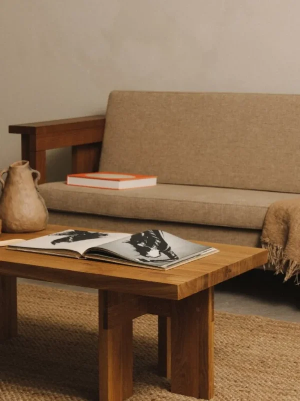 HAY Tische-Frama Farmhouse Couchtisch, rechteckig 105 x 52 cm, Eiche natur