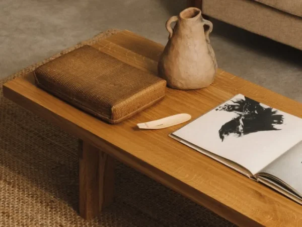 HAY Tische-Frama Farmhouse Couchtisch, rechteckig 105 x 52 cm, Eiche natur