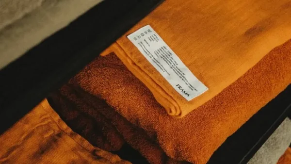 Frama Badezimmertextilien^Heavy Towel Handtuch, Burned Orange