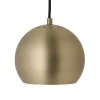 Frandsen Deckenleuchten-Ball Pendelleuchte, 18 cm, mattes antikes Messing