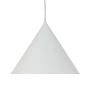 New Works Deckenleuchten-Frandsen Benjamin Pendelleuchte, 30 cm, matt-weiß