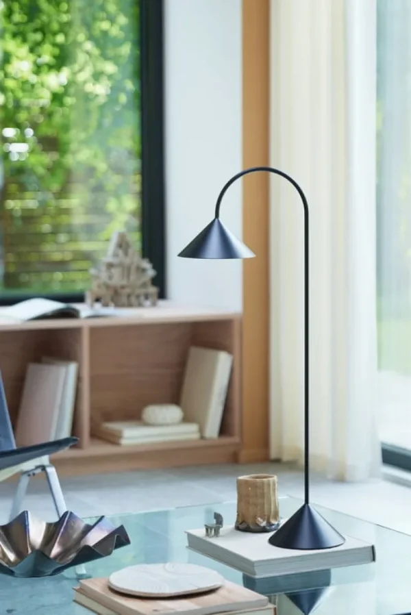 Frandsen Außenleuchten | Tischlampen-Grasp Tragbare Tischleuchte, 72 cm, matt-schwarz