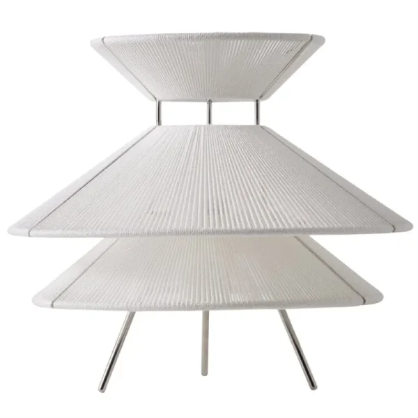 Normann Copenhagen Tischlampen-Frandsen Kiku Tischleuchte, weiß