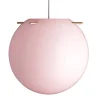 AGO Deckenleuchten-Frandsen Koi Pendelleuchte, 32 cm, Rose-Opal - Messing