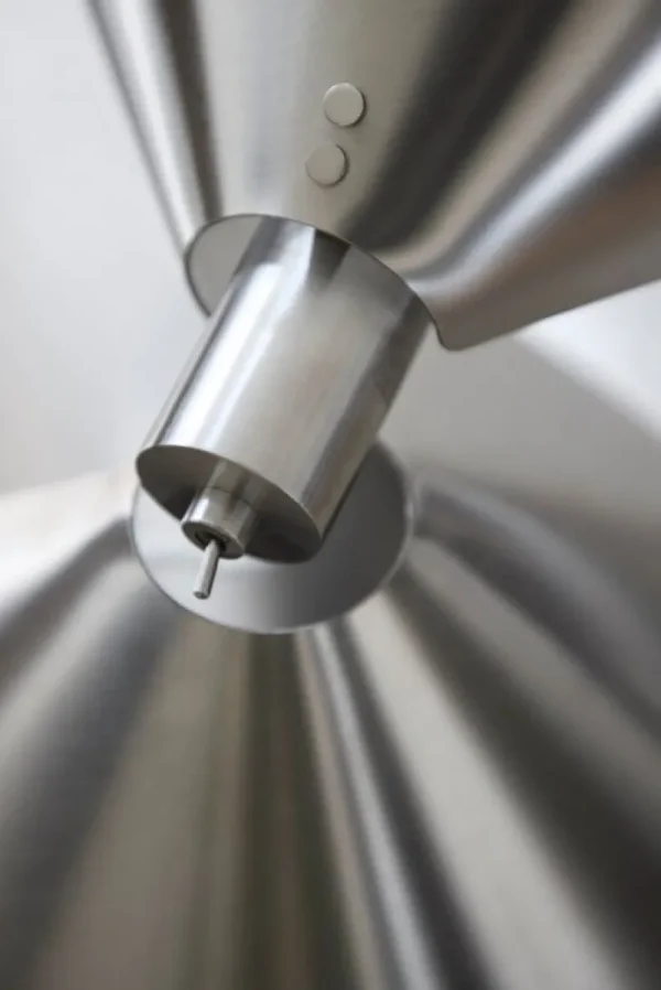 Frandsen Tischlampen-Peel Tischleuchte, gebürsteter Edelstahl