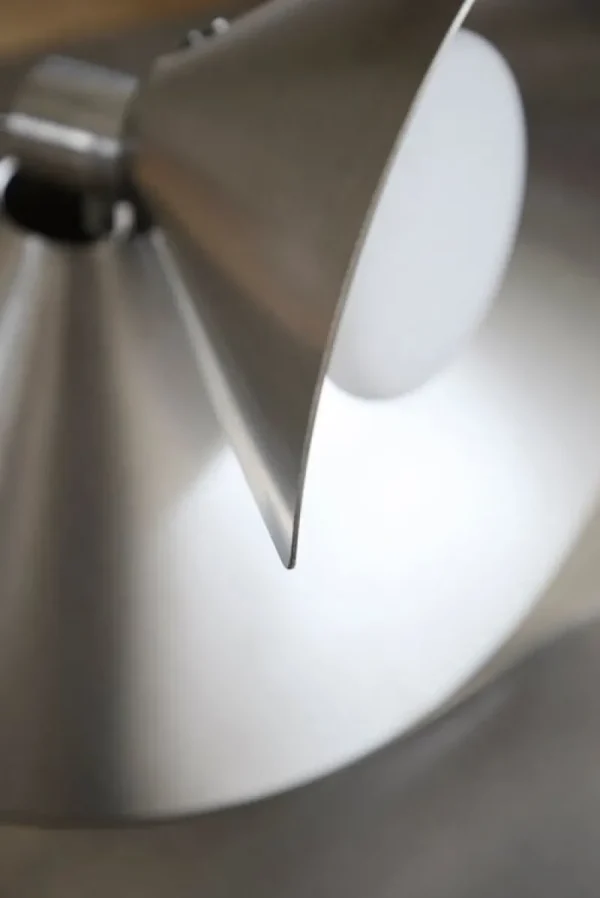 Frandsen Tischlampen-Peel Tischleuchte, gebürsteter Edelstahl