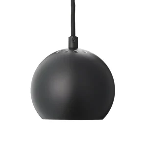 Frandsen Deckenleuchten-Pendelleuchte Ball, 12 cm, matt-schwarz