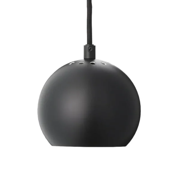 Frandsen Deckenleuchten-Pendelleuchte Ball, 12 cm, matt-schwarz