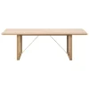 FDB Mu00f8bler Tische-Fredericia BM67 Couchtisch, Eiche geseift - Messing