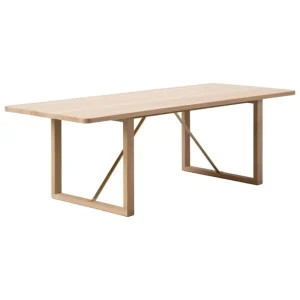 FDB Mu00f8bler Tische-Fredericia BM67 Couchtisch, Eiche geseift - Messing