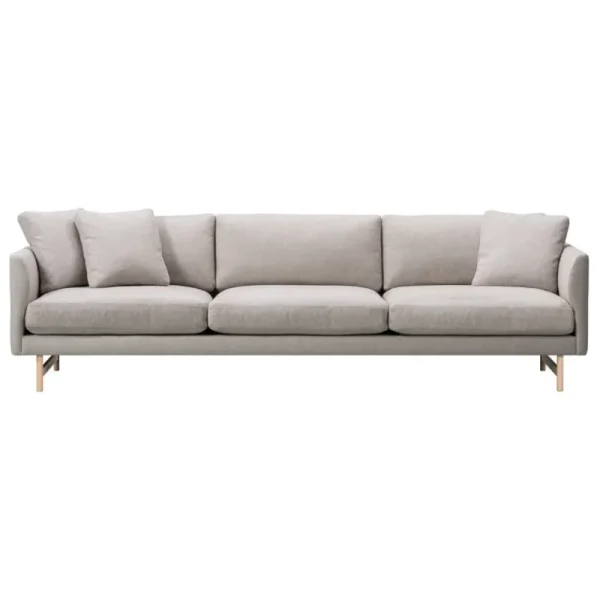 Fritz Hansen Sofas Und Liegen-Fredericia Calmo Sofa 80, 3-Sitzer, Eiche lackiert - Sunniva 717