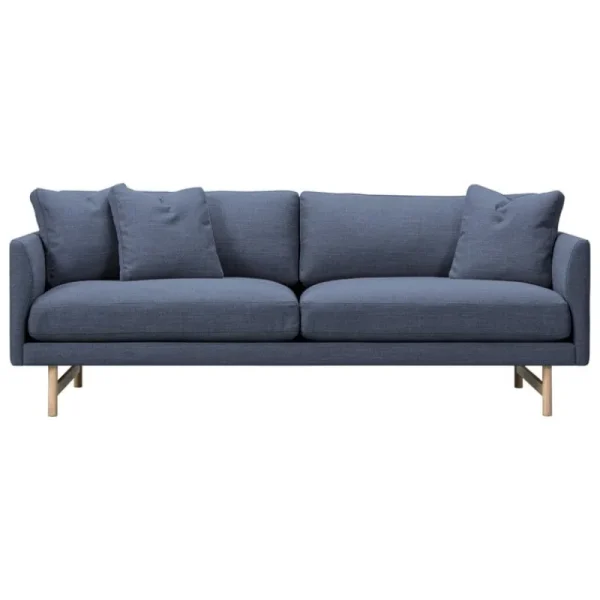 Normann Copenhagen Sofas Und Liegen-Fredericia Calmo Sofa 95, 2-Sitzer, Eiche lackiert - Sunniva 783