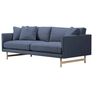 Normann Copenhagen Sofas Und Liegen-Fredericia Calmo Sofa 95, 2-Sitzer, Eiche lackiert - Sunniva 783