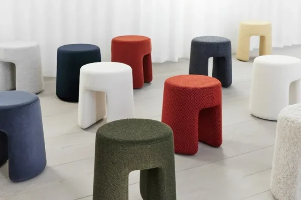 Matri Sitzgelegenheiten-Fredericia Sequoia Pouf, Barnum 24 Lana