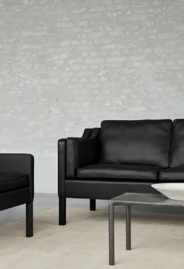 Fredericia Sofas Und Liegen-Sofa Mogensen 2213, schwarz