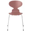 Muuto Sitzgelegenheiten-Fritz Hansen Ant Stuhl 3101, Esche in Wildrose - Chrom